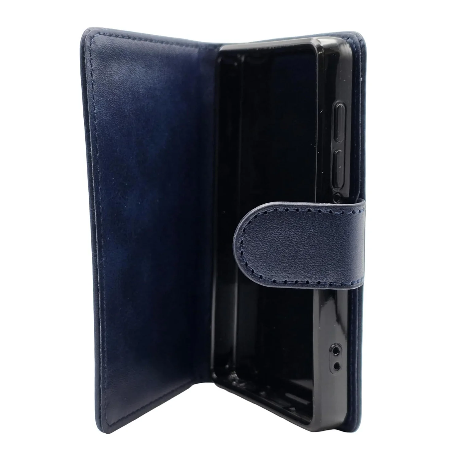 Samvix Leather Book Case for Q6 Music Player (Blue) - Image 3