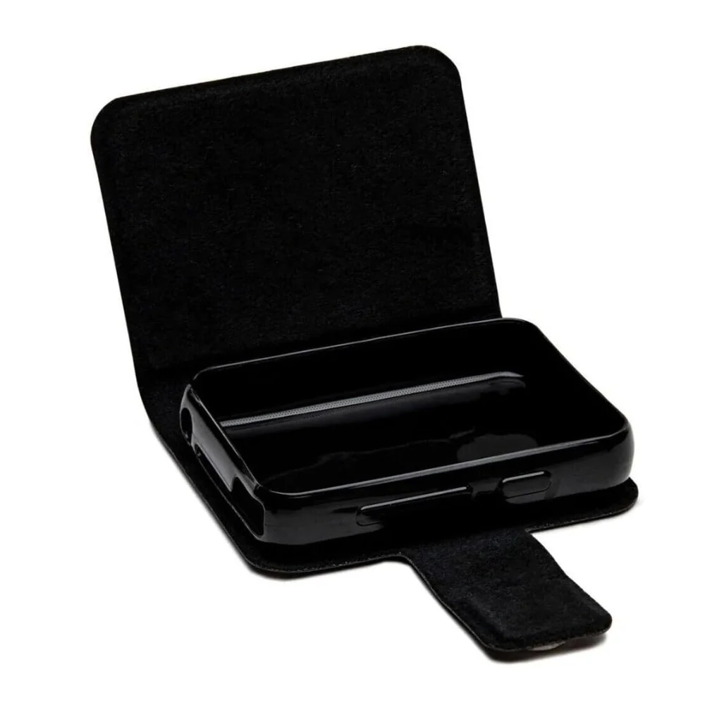 Samvix Leather Book Case for Q6 Music Player (Blue) - Image 4