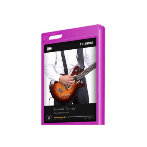 SAMVIX Dynamite Kosher MP3 Player 8GB with Bluetooth, Touch, and Voice Recording (Pink) - Image 2