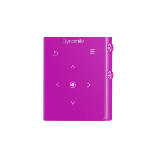 SAMVIX Dynamite Kosher MP3 Player 8GB with Bluetooth, Touch, and Voice Recording (Pink) - Image 3