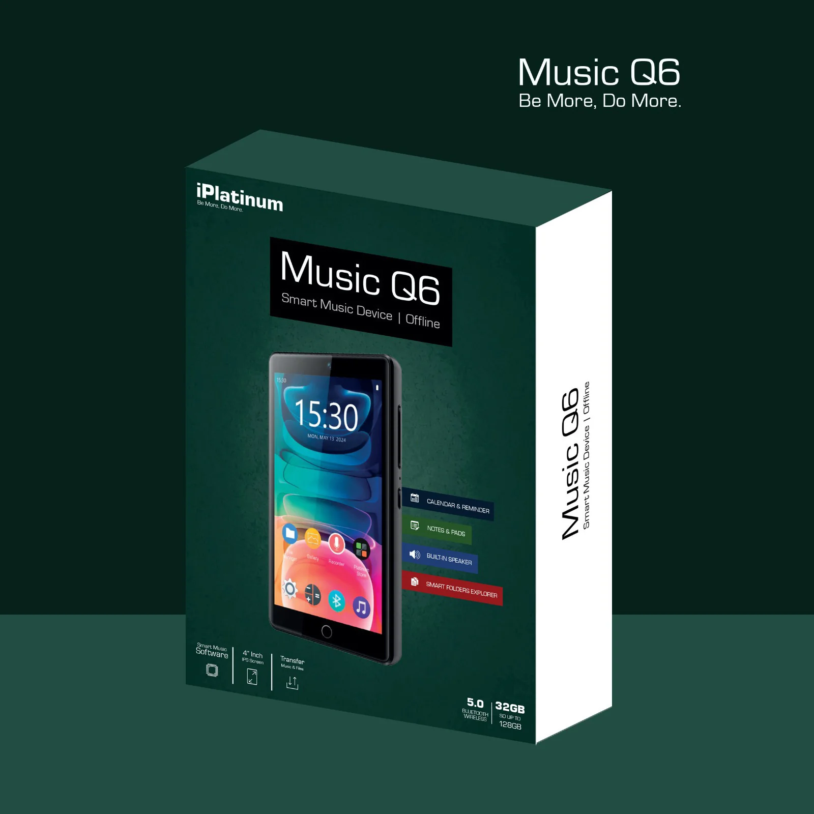 Samvix iPlatinum Q6 Kosher 32GB MP3 Player with Built-in Camera (No Video, Radio or Wifi) - Image 2