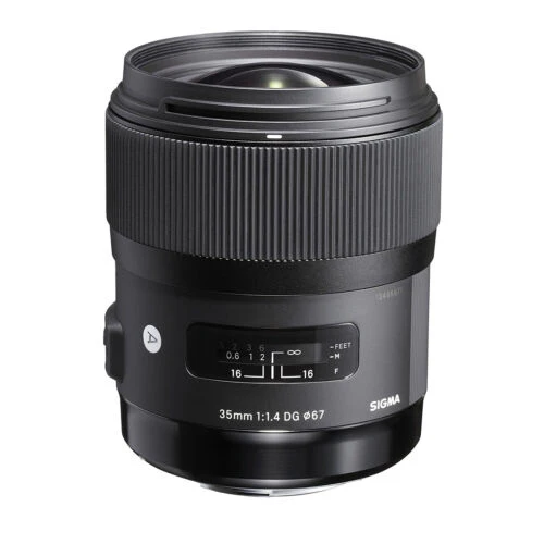 Sigma 35mm f/1.4 Art DG HSM Lens for Canon DSLR Camera with 1TB Hard Drive and 64GB SD Card Bundle - Image 3