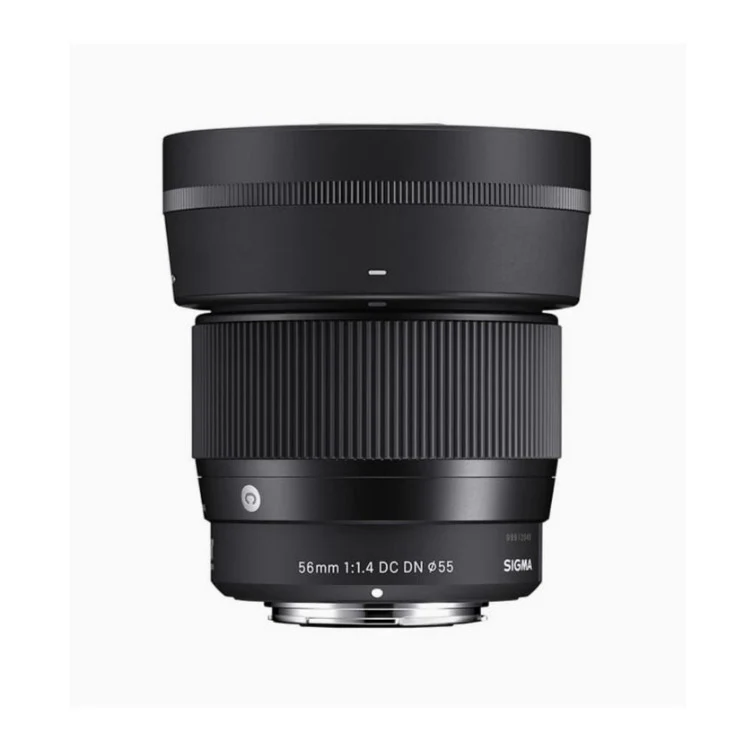 Sigma 56mm F1.4 DC DN Lens for Nikon Z Mount with Lens Hood (Black) w/Memory Card Bundle - Image 2