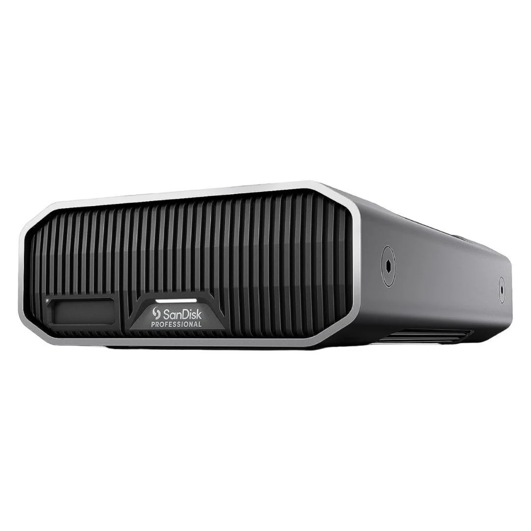 SanDisk Professional 6TB G-Drive Project Thunderbolt 3 External Hard Disk with 10Gbps USB (Black)
