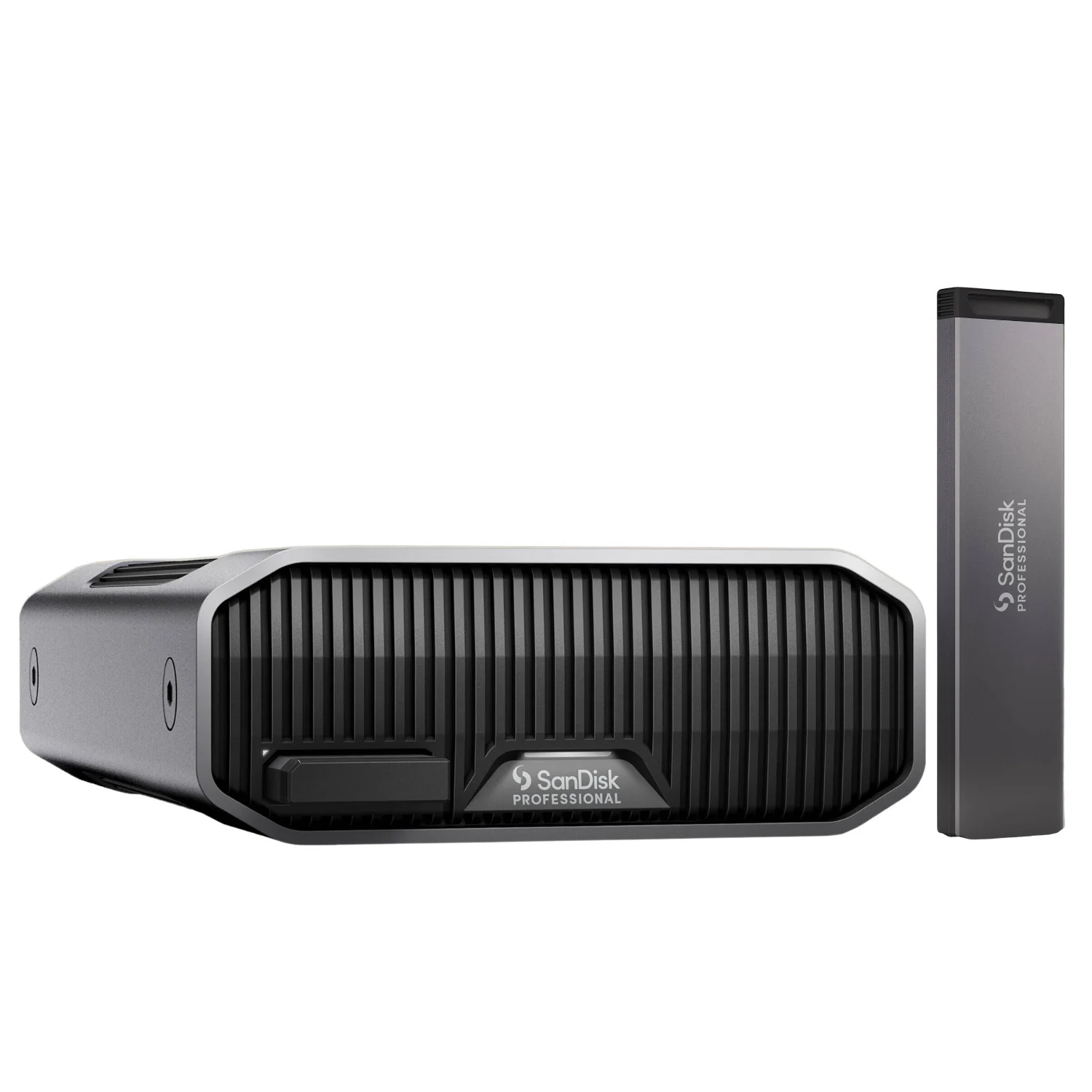 SanDisk Professional 12TB G-DRIVE PROJECT External Hard Drive with PRO-BLADE SSD Mag 2TB