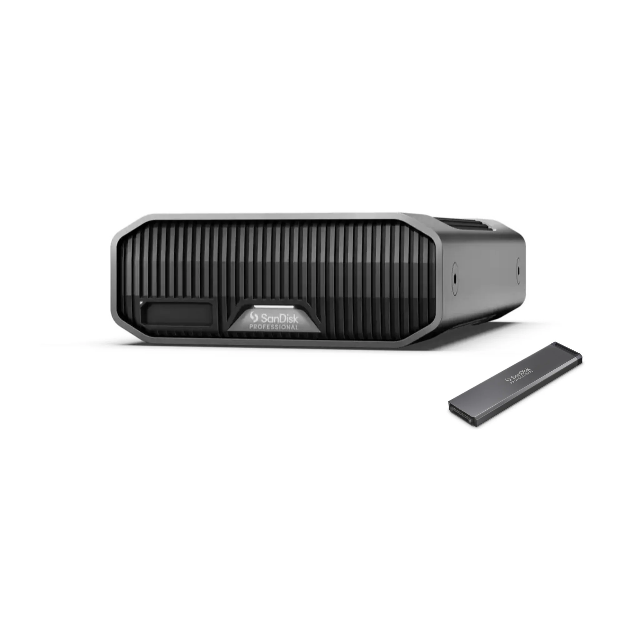 SanDisk Professional 18TB G-DRIVE PROJECT Thunderbolt 3 External Hard Drive with SSD Mag 1TB