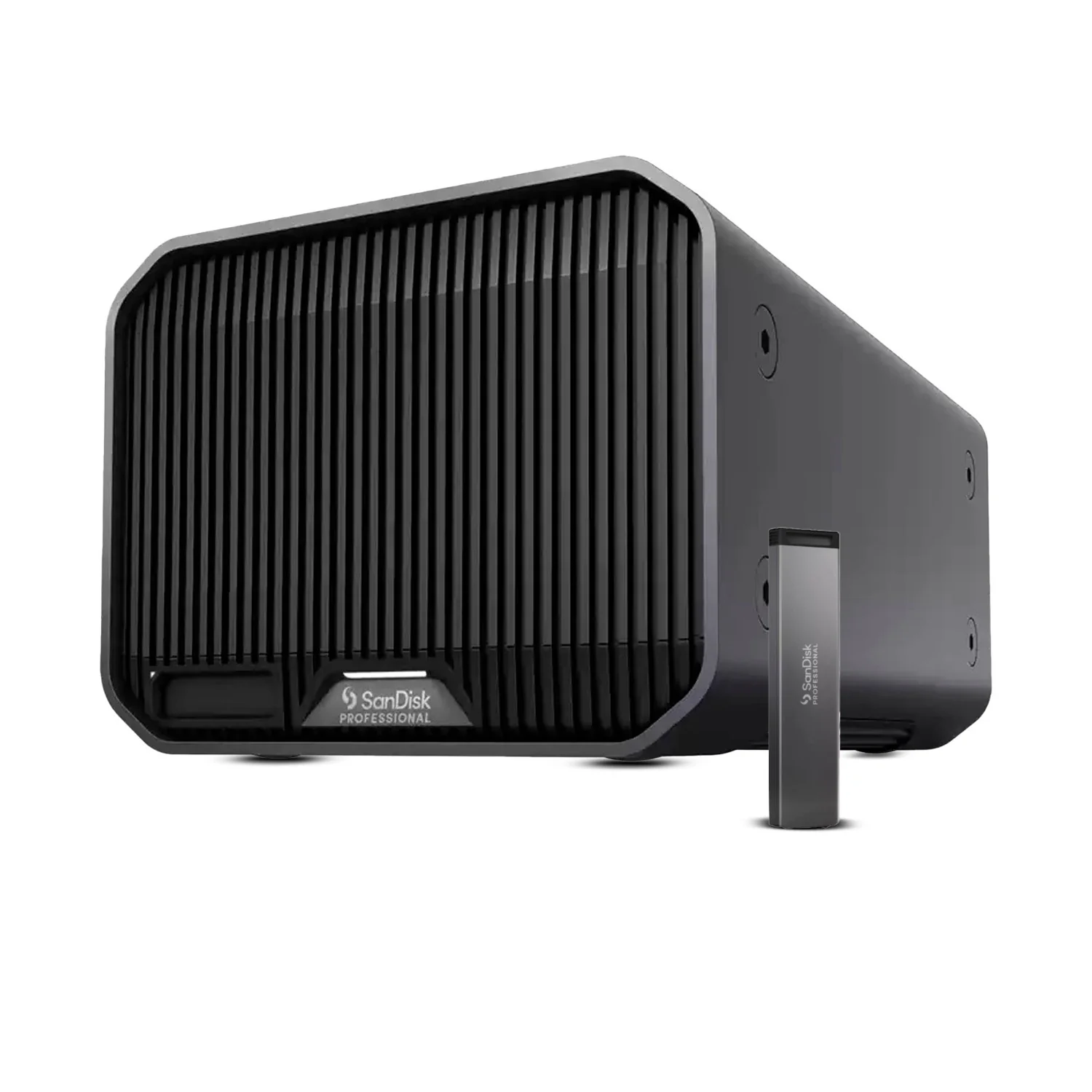 SanDisk Professional 24TB G-RAID Mirror 2-Bay RAID Array Drive (2 x 12TB, Thunderbolt 3) Bundle