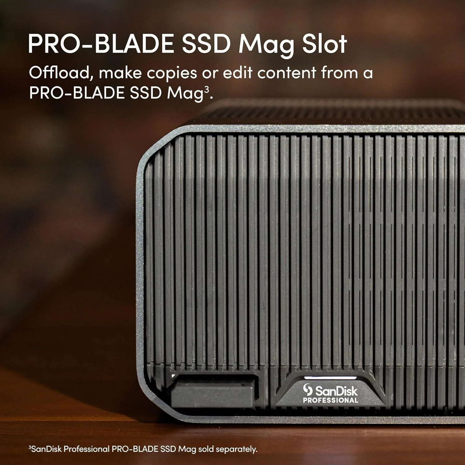 SanDisk Professional G-RAID Mirror External Hard Disk Drive with Pro-Blade SSD Slot (36TB) Bundle - Image 4