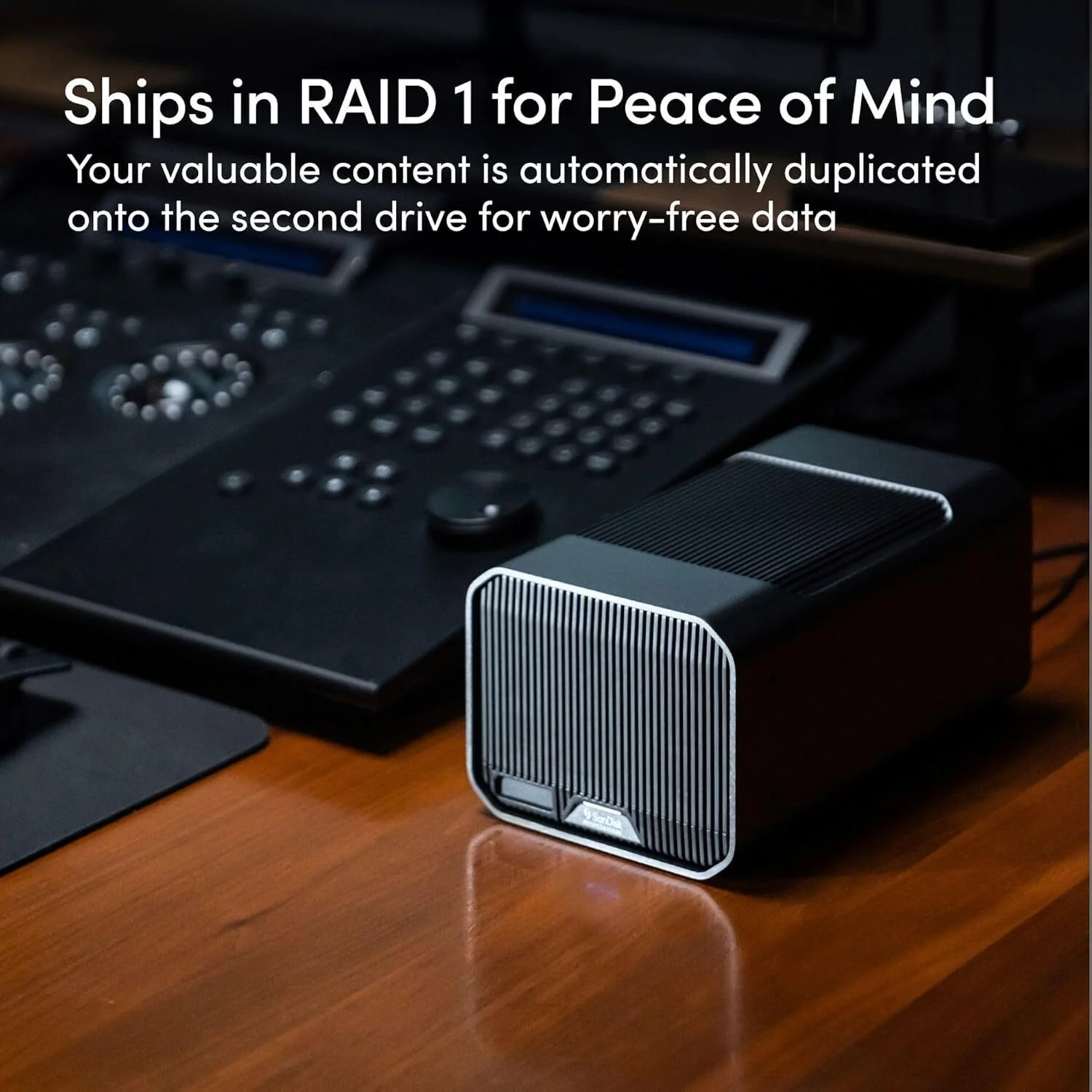 SanDisk Professional G-RAID Mirror External Hard Disk Drive with Pro-Blade SSD Slot (36TB) Bundle - Image 5