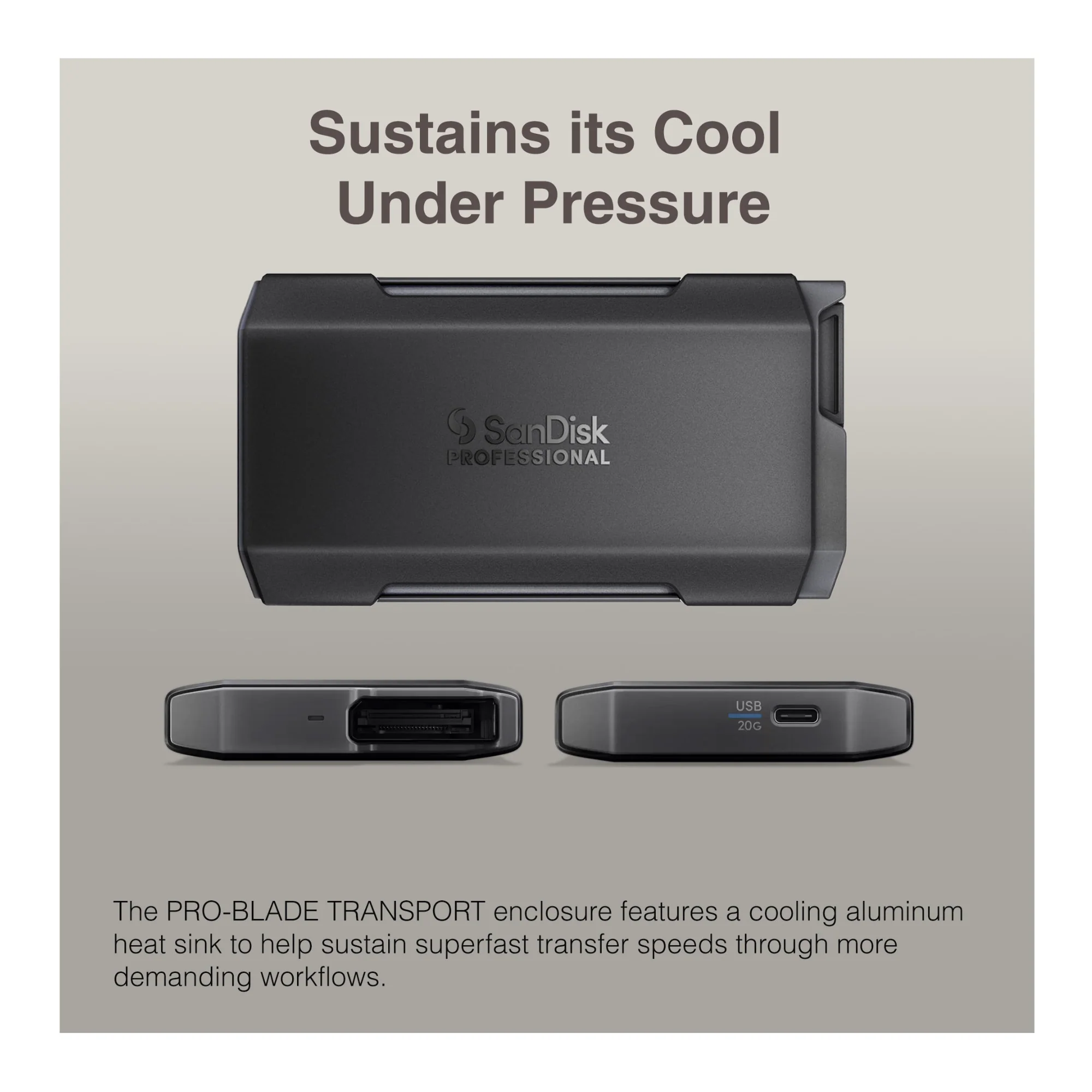 Sandisk Professional 1TB Pro-Blade SSD MAG with Pro-Blade Transport (0 TB) - Image 5