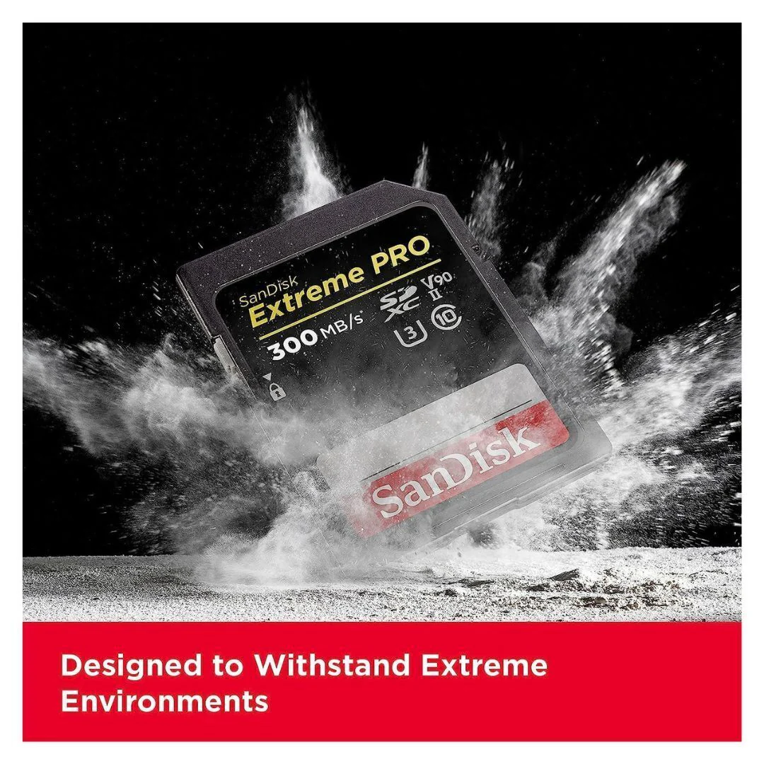SanDisk Extreme Pro SDXC UHS-II Memory Card with 300MBPS Read and 260MBPS Write Speed (512GB) - Image 5