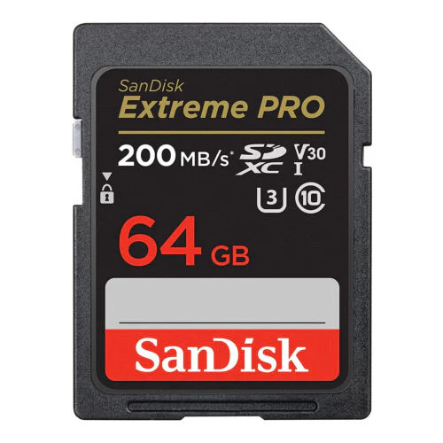 SanDisk 64GB Extreme Pro SDXC UHS-I Memory Card - Image 2