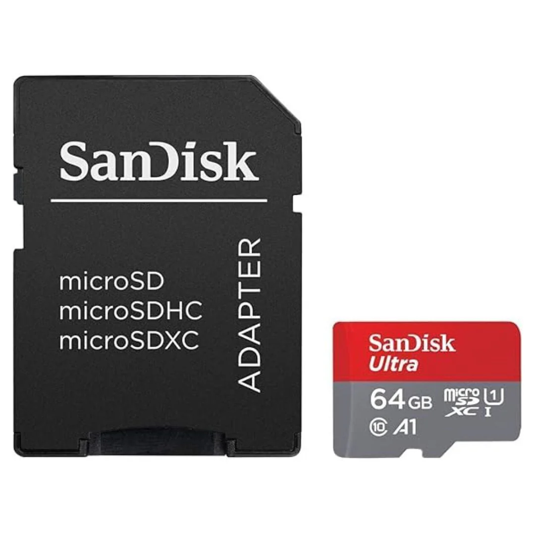 SanDisk Ultra UHS-I MicroSDXC Memory Card with SD Adapter and 140MBPS Speed for Smartphones (64GB) - Image 3