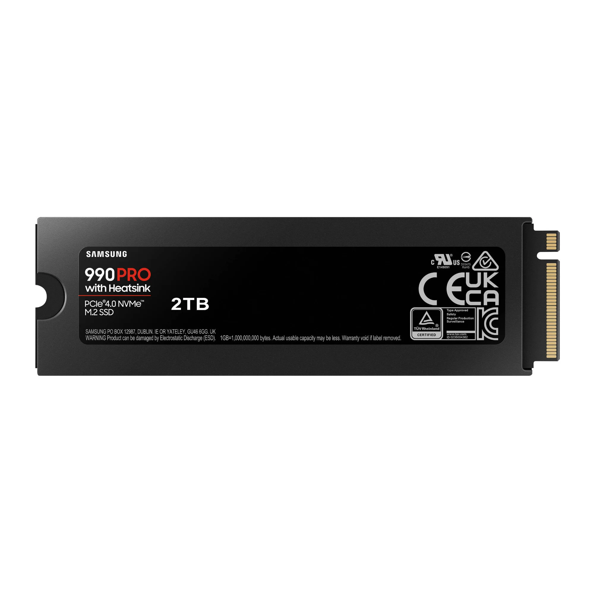 Samsung 2TB 990 PRO PCIe 4.0 x4 M.2 Internal SSD with Heatsink - Image 6