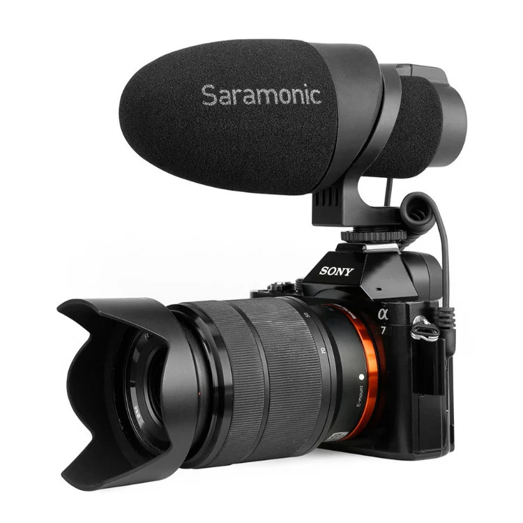 Saramonic CamMic Camera-Mount Shotgun Microphone for DSLR Cameras and Smartphones - Image 7