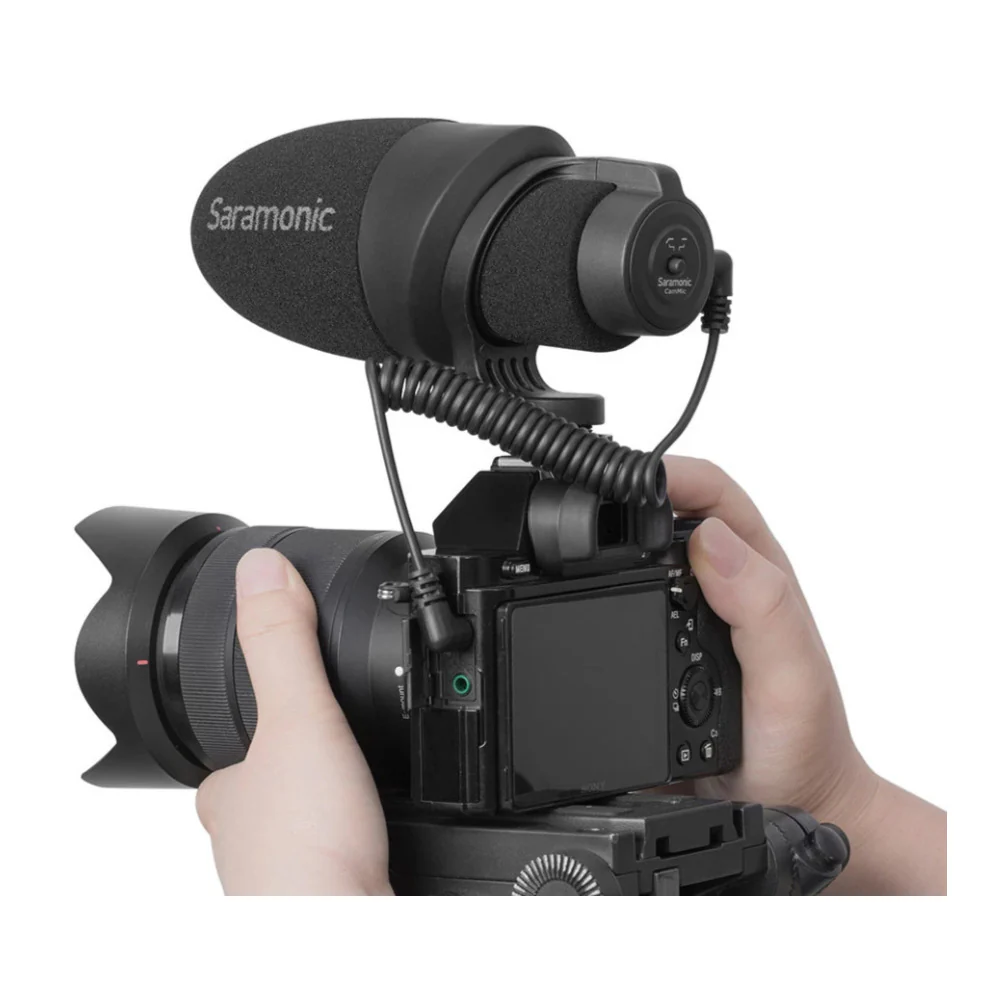 Saramonic CamMic Camera-Mount Shotgun Microphone for DSLR Cameras and Smartphones - Image 8