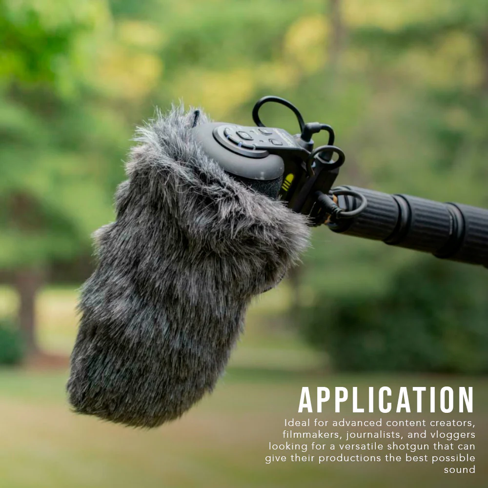 Saramonic VMIC5 Pro Camera-Mount Shotgun Microphone with Hard Case Bundle - Image 4