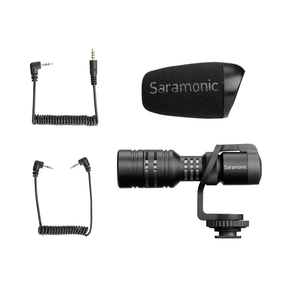 Saramonic Vmic Mini Ultracompact Camera-Mountable Shotgun Microphone - Image 5