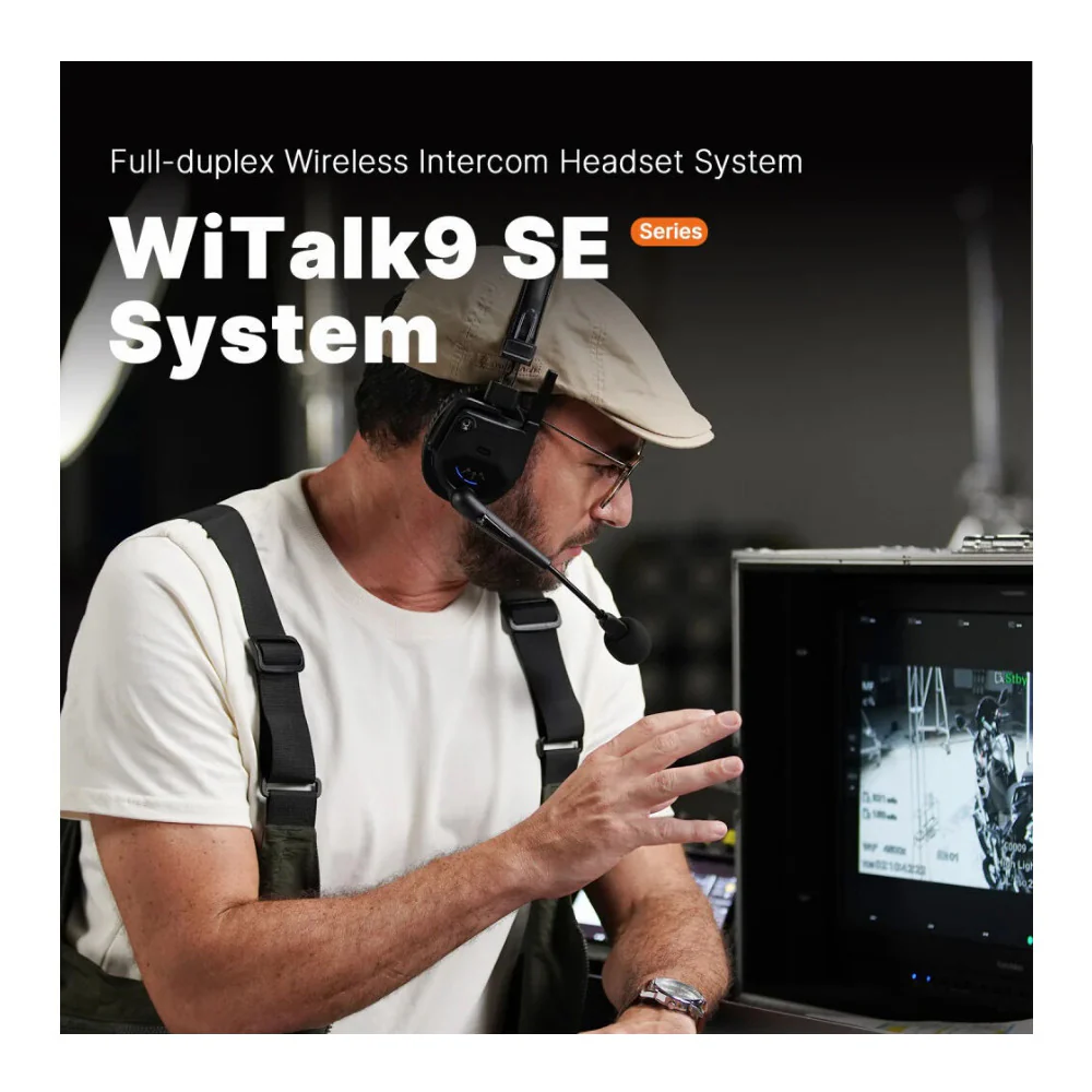 Saramonic WiTalk9 SE-3S 3-Person Full-Duplex Wireless Intercom System (2.4 GHz) - Image 4