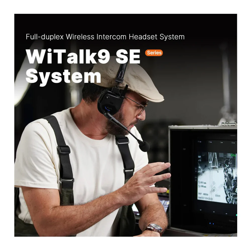 Saramonic WiTalk9 SE-4S 4-Person Full-Duplex Wireless Intercom System (2.4 GHz) - Image 4