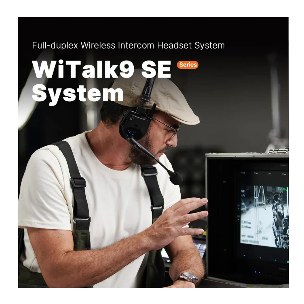 Saramonic WiTalk9 SE-3S 5-Person Full-Duplex Wireless Intercom System (2.4 GHz) - Image 4