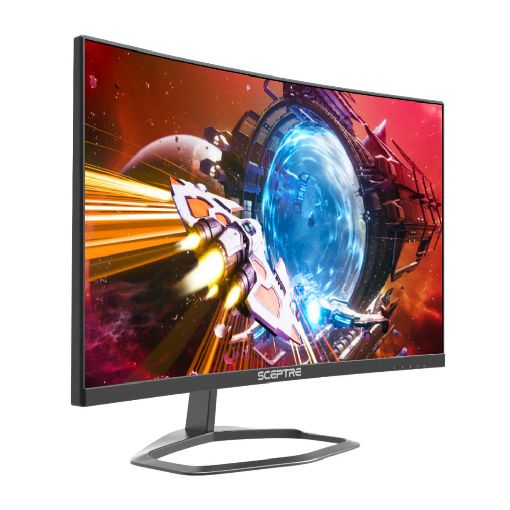 Sceptre 25-Inch 1080P FHD 1ms Blur Reduction Curved Gaming Monitor with 240Hz Refresh Speed (Black) - Image 2