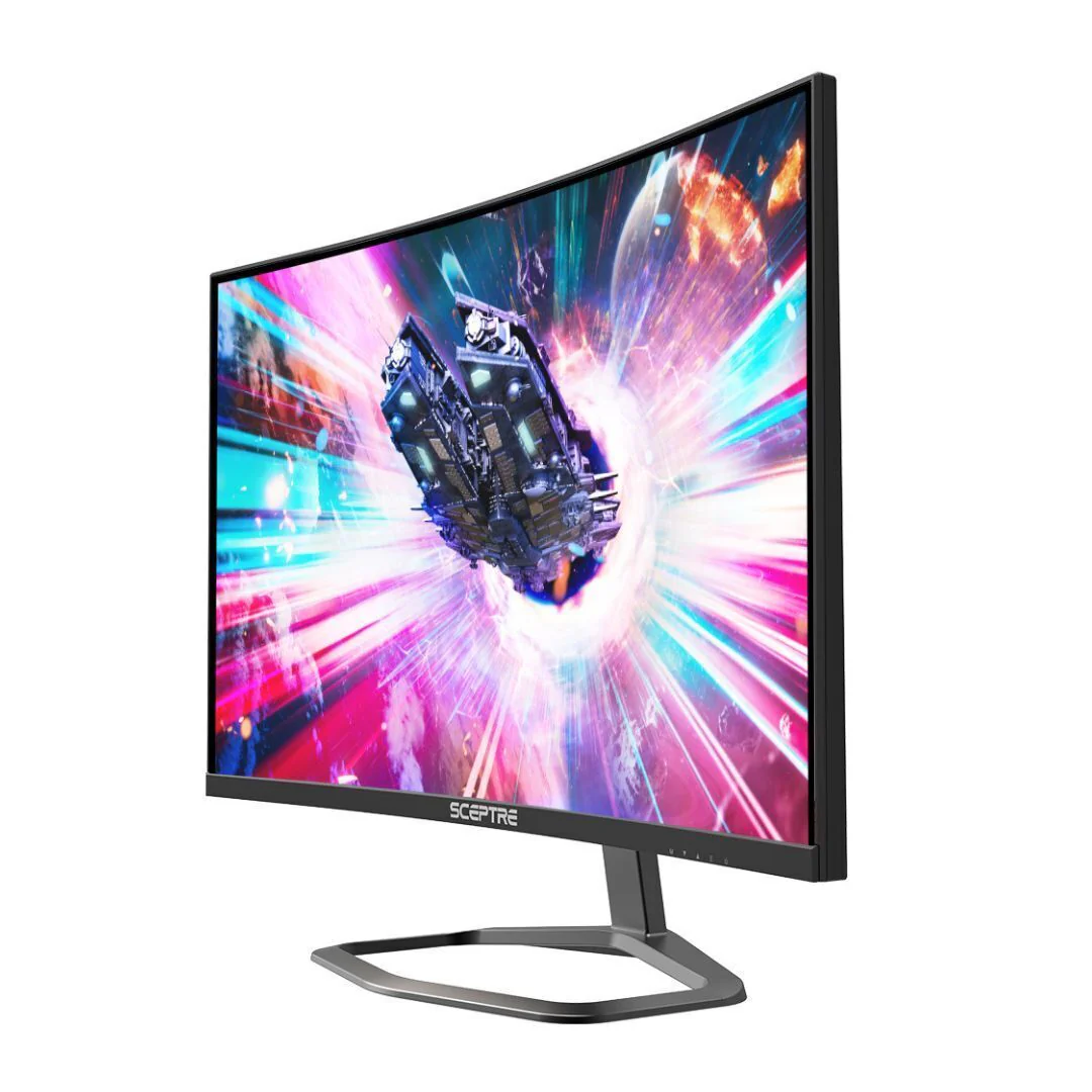 Sceptre C275B-FWT240 27-Inch LED Curved Gaming Monitor with 1080P FHD and Built-In Speakers (Black) - Image 3