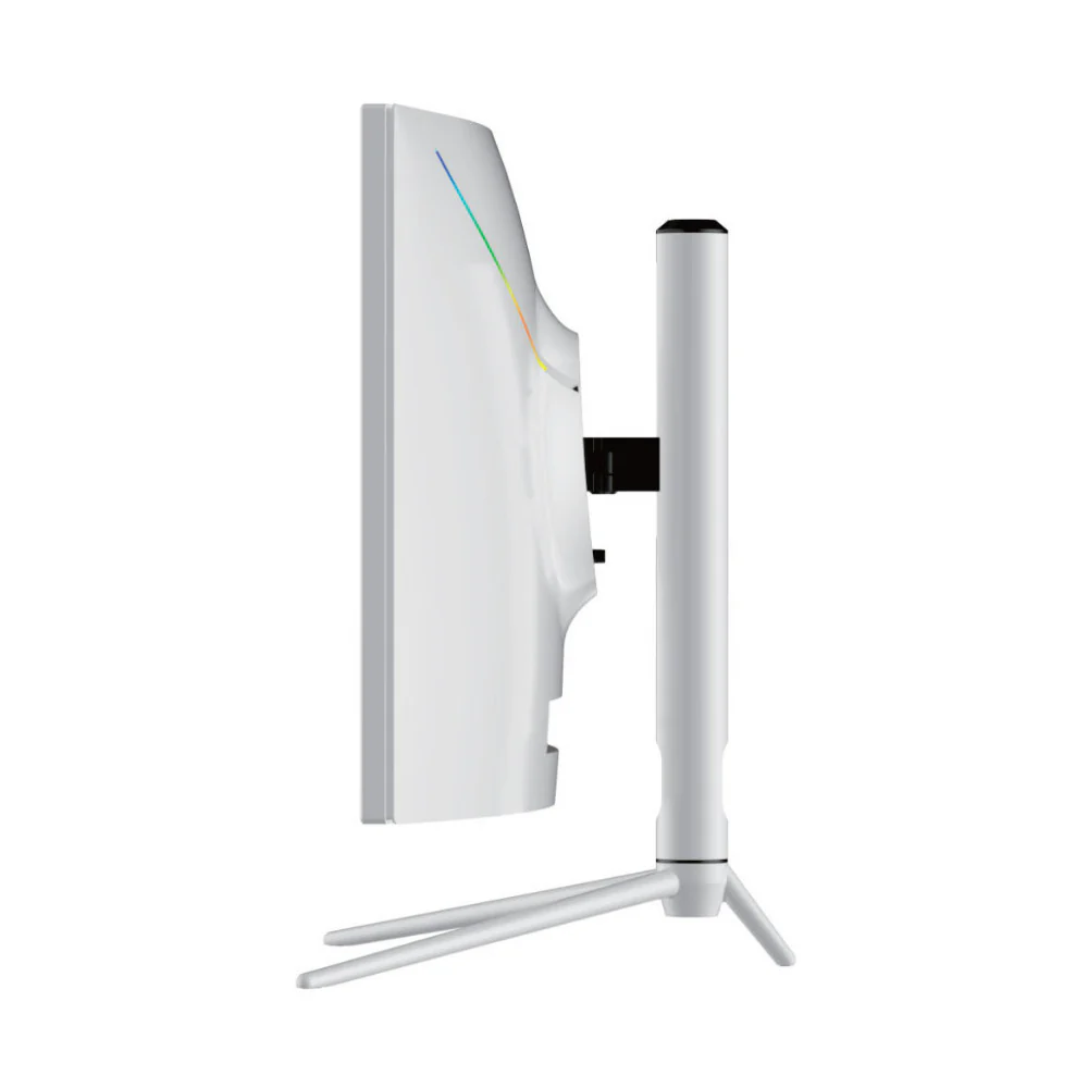 Sceptre 27-Inch Curved Nebula Series 16:9 2560x1440 165Hz Refresh Rate Gaming Monitor (White) - Image 3