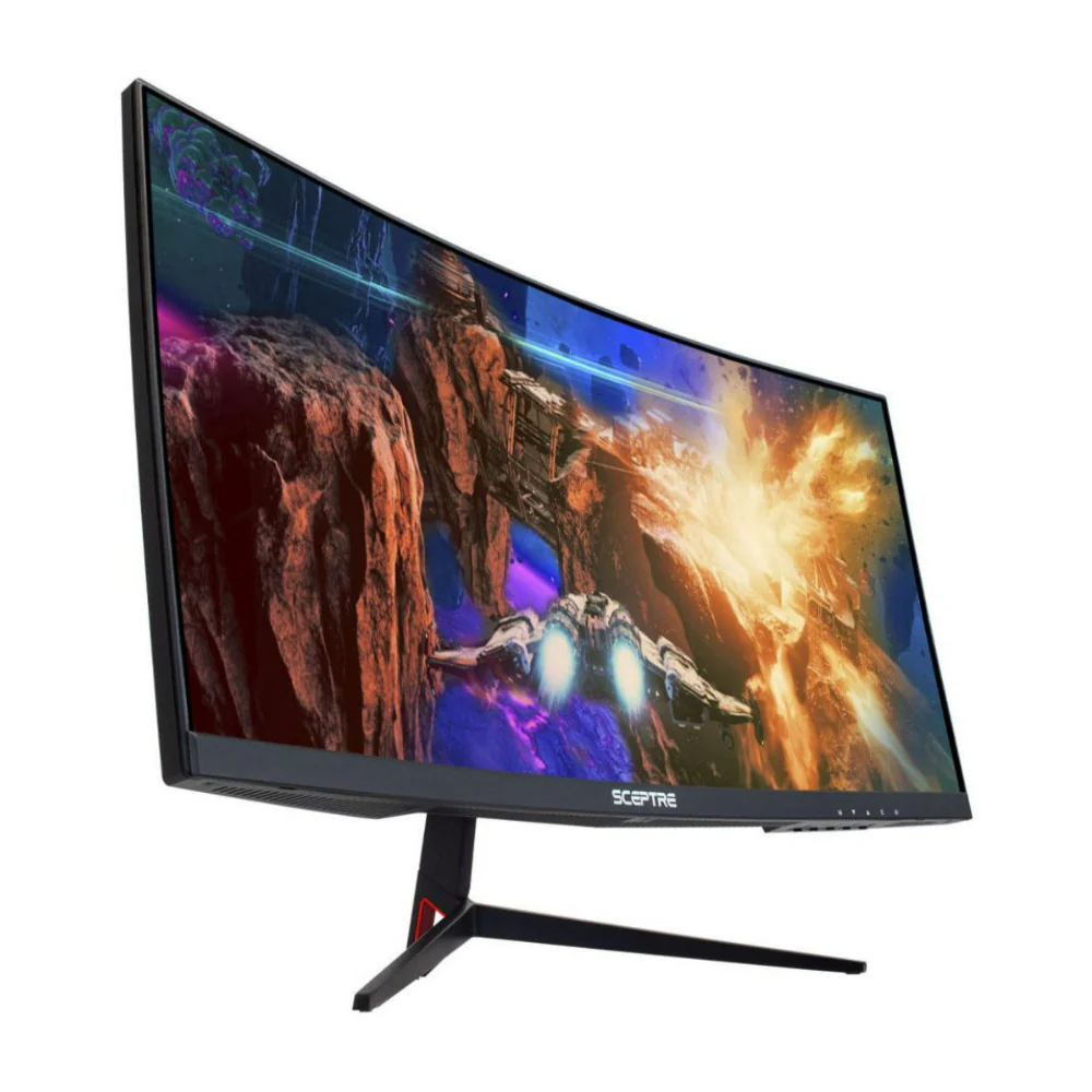 Sceptre Curved 30-Inch UltraWide 1080P FHD 200Hz LED Gaming Monitor with Built-In Speakers (Black) - Image 3