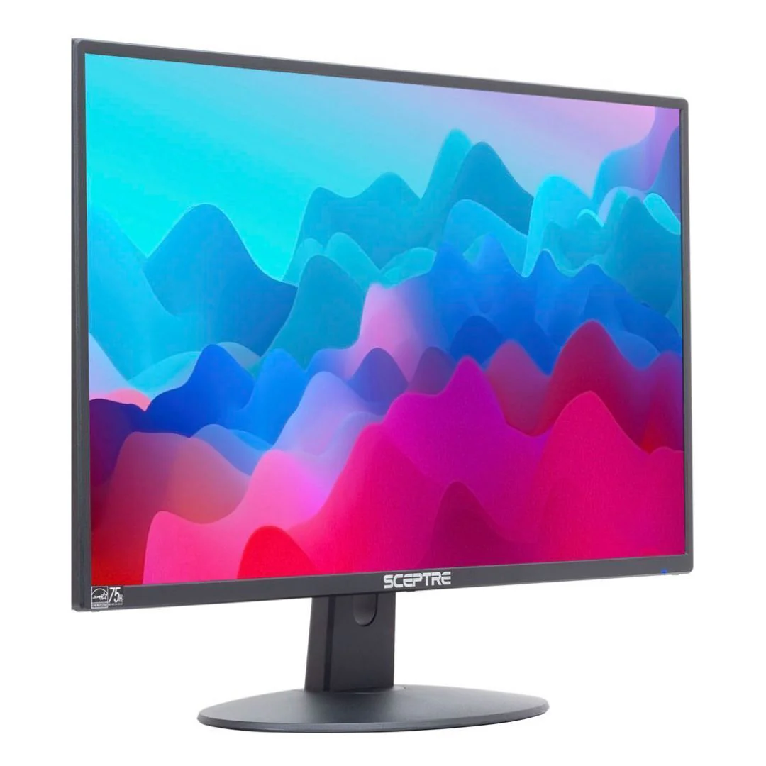 Sceptre 20-Inch 75Hz 1600 x 900 FHD LED Monitor with Built-In Speakers and Adaptive Sync (Black) - Image 2