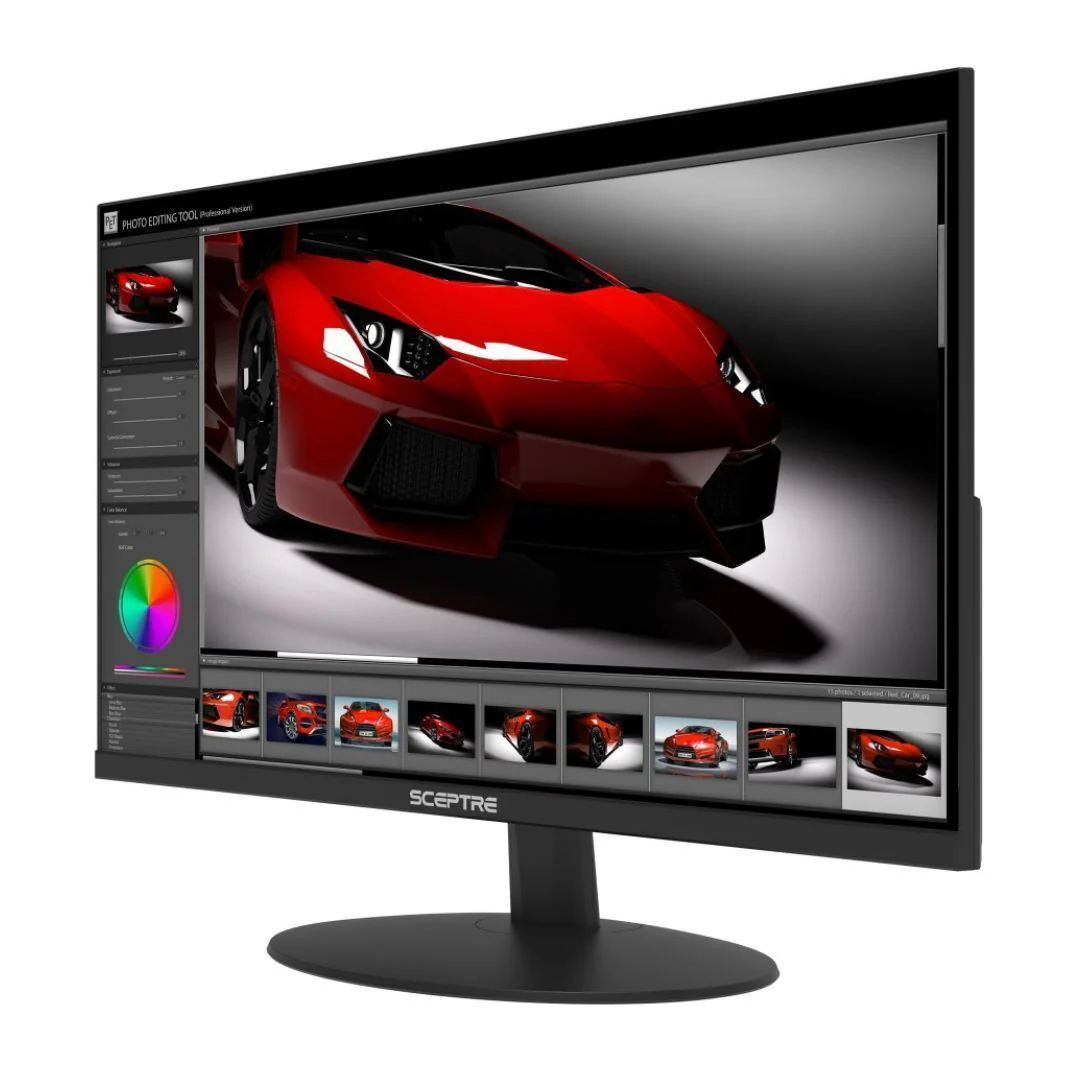 Sceptre IPS 23.8-Inch 1080p Full HD LED Edgeless Design Slim Monitor with HDMI Ports (Black) - Image 2
