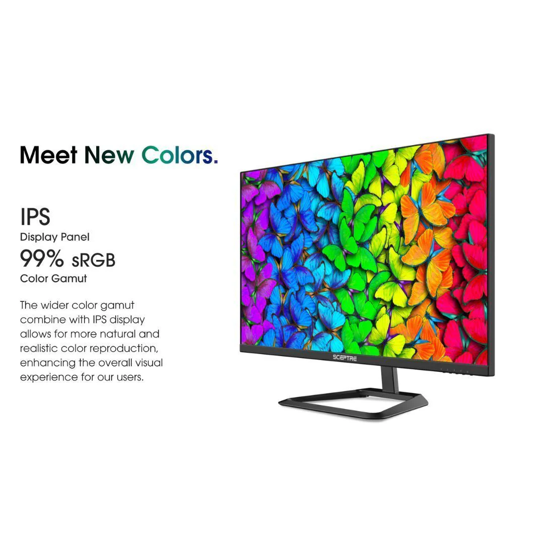 Sceptre U325W-UPT 32-Inch Ultra HD IPS Monitor with 4K Resolution and Edgeless Design (Black) - Image 7