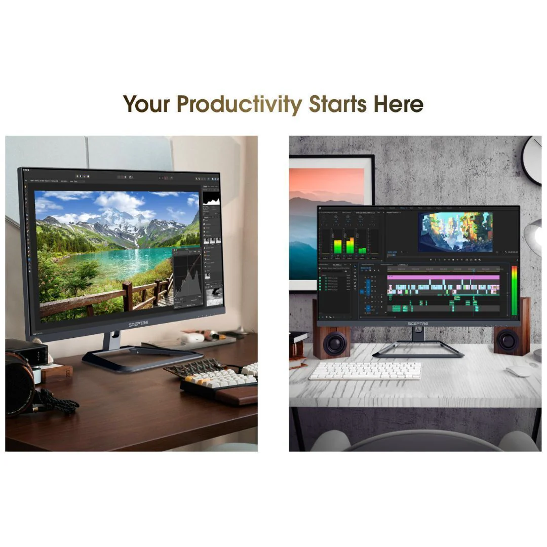 Sceptre U325W-UPT 32-Inch Ultra HD IPS Monitor with 4K Resolution and Edgeless Design (Black) - Image 8