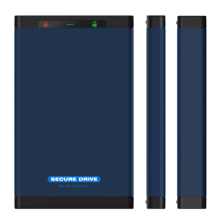 SecureData 5TB SecureDrive BT Hardware Encrypted External Portable HDD - Image 2