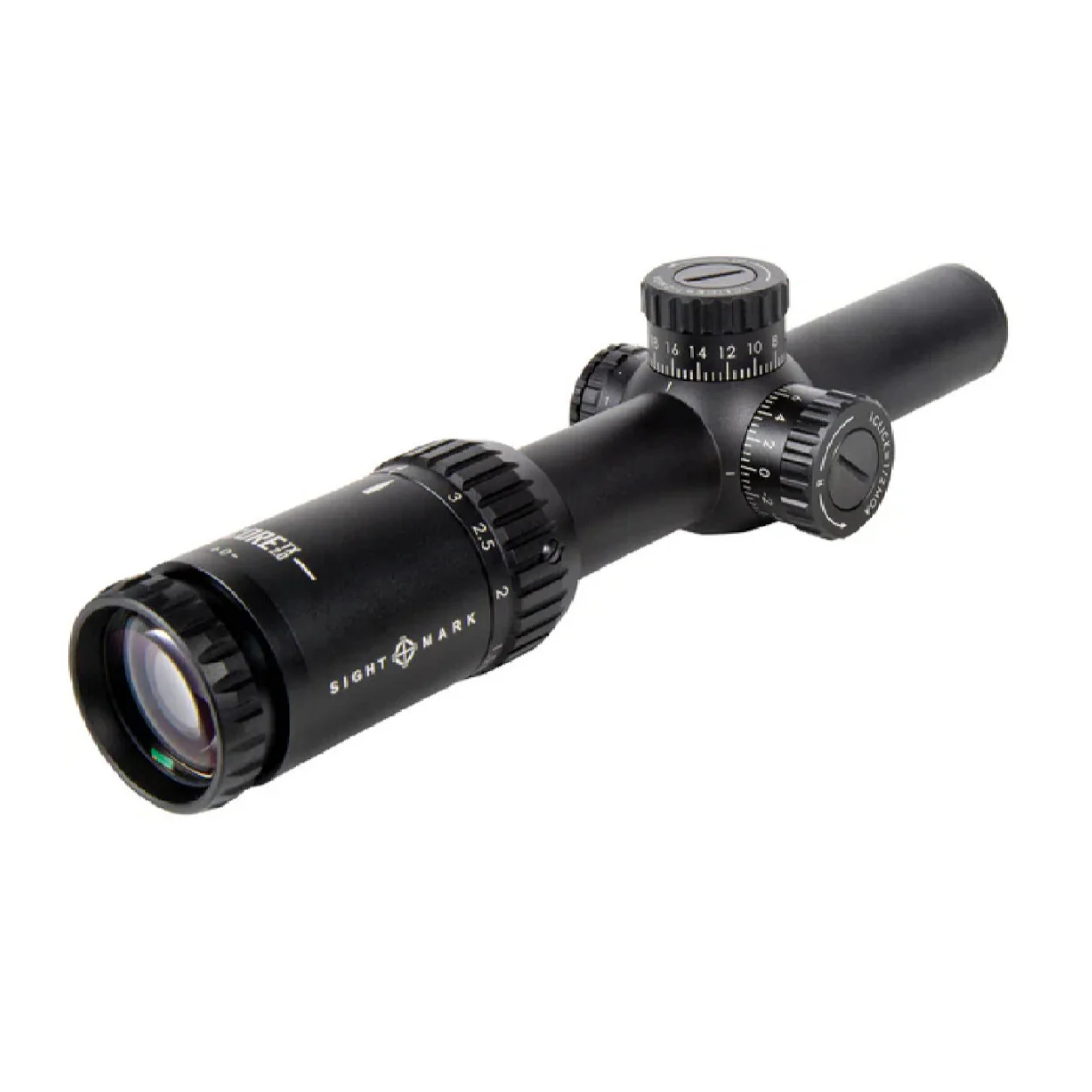 Sightmark 10 Inch Core 2.0 TX 1-4x24 Riflescope with Ballistic Drop Reticle - Image 2