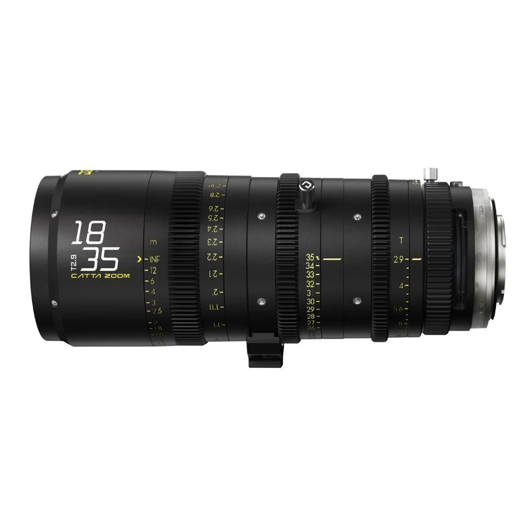 DZOFilm Catta FF 18 to 35mm T2.9 Cine Zoom Lens for Sony E Camera with Parfocal Design (Black)