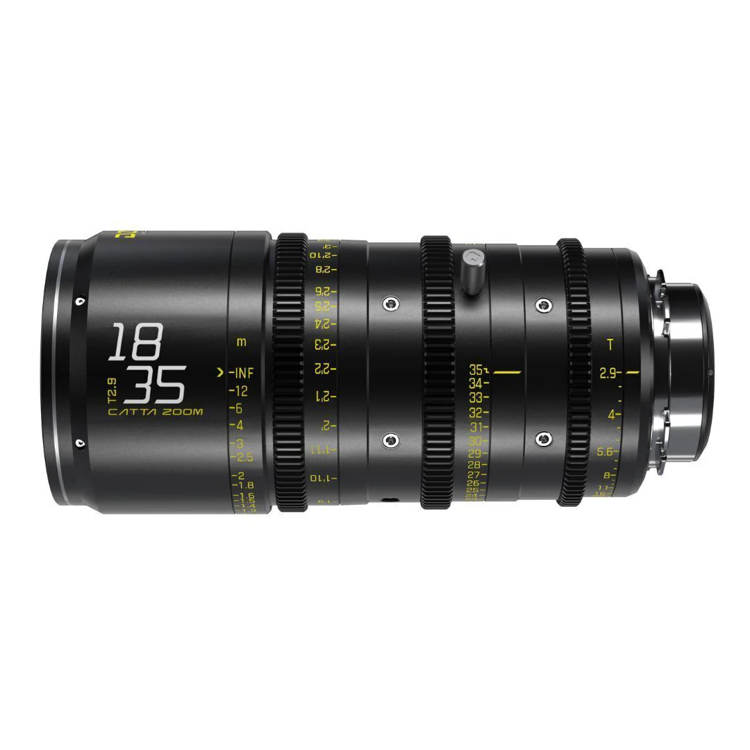 DZOFilm Catta Ace FF 18-35mm T2.9-22 Cine Zoom Lens for PL and EF Mounts with 16-Blade Iris (Black)