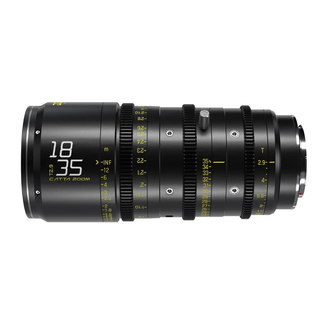 DZOFilm Catta Ace FF 18-35mm T2.9-22 Cine Zoom Lens for PL and EF Mounts with 16-Blade Iris (Black) - Image 2