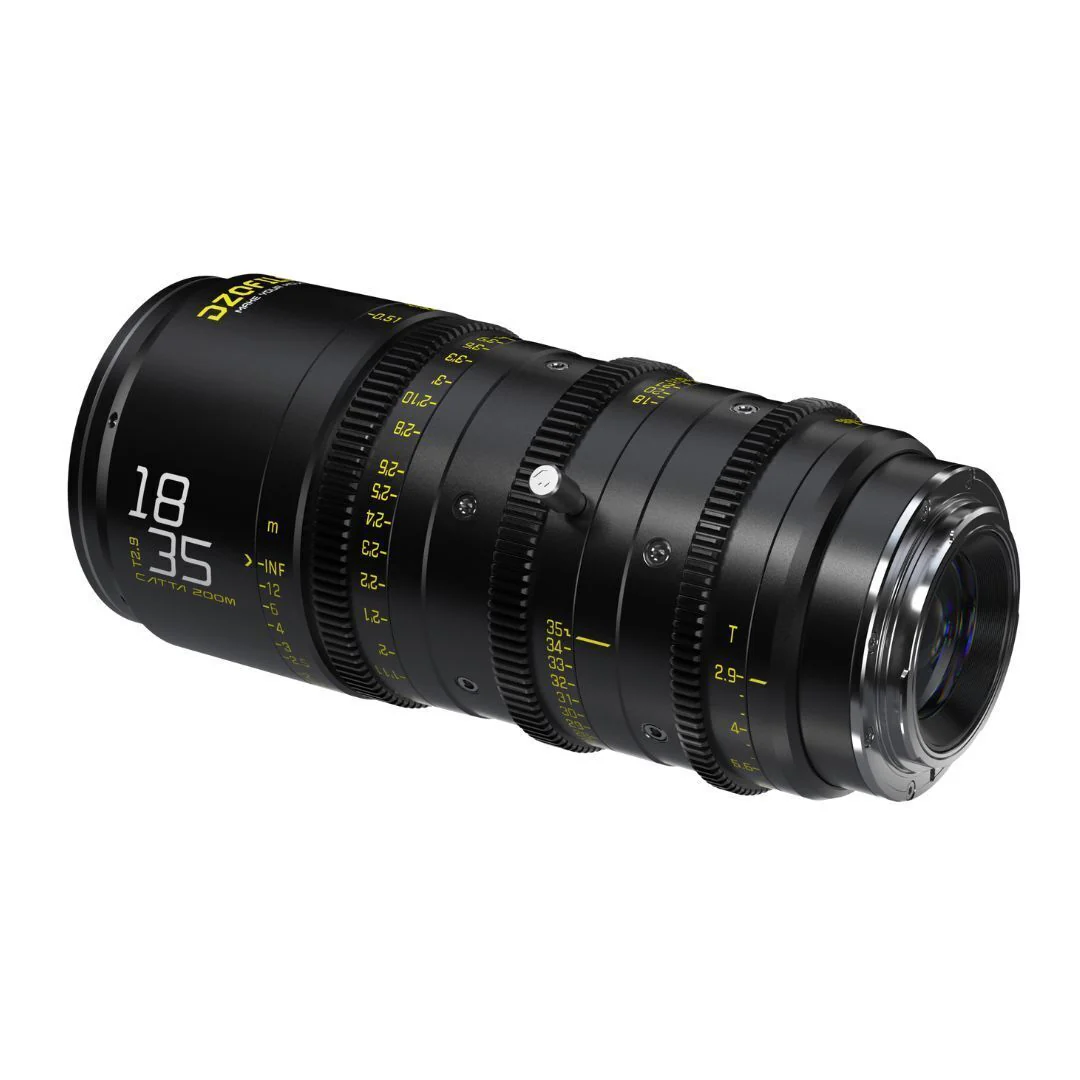 DZOFilm Catta Ace FF 18-35mm T2.9-22 Cine Zoom Lens for PL and EF Mounts with 16-Blade Iris (Black) - Image 4