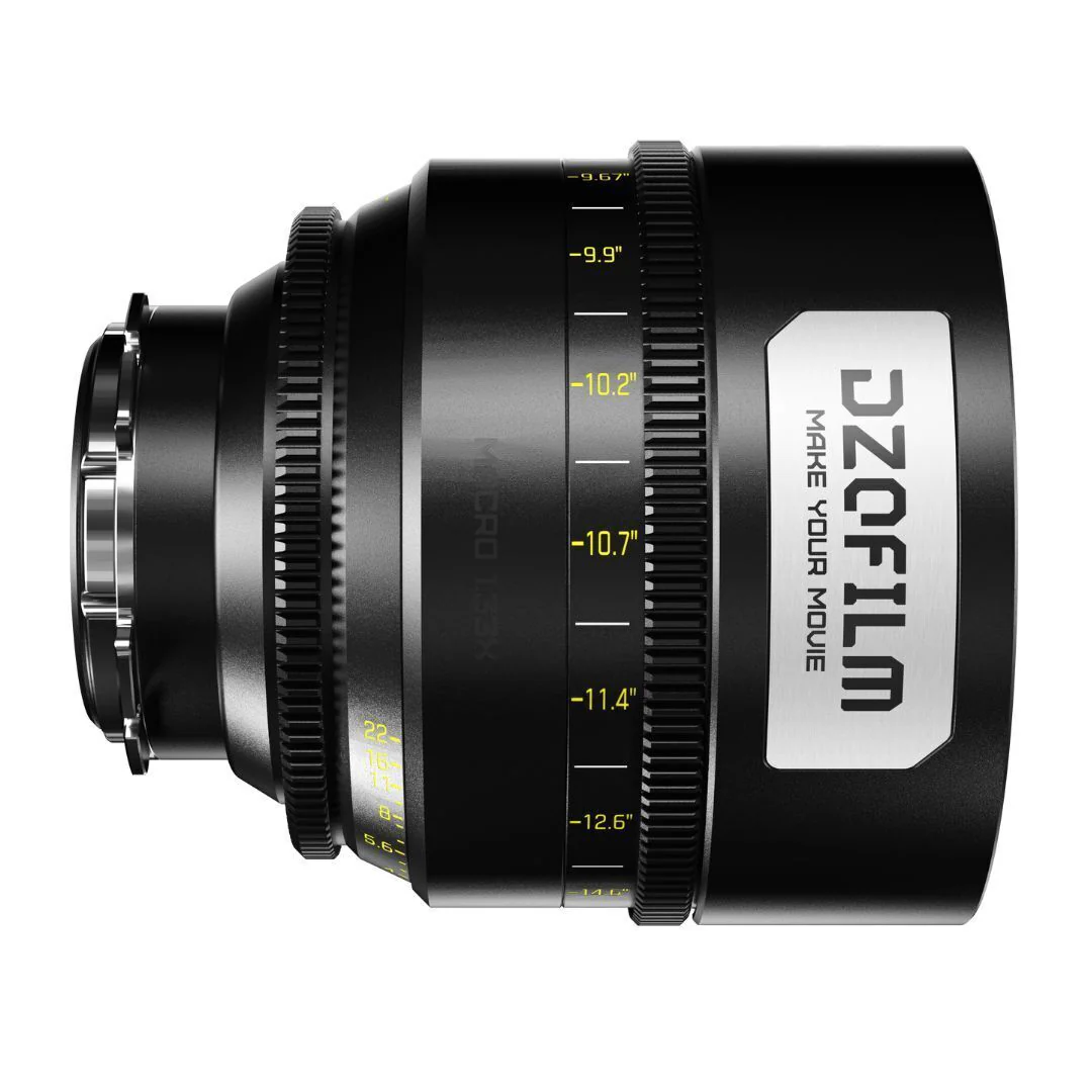 DZOFilm Gnosis 65mm VV T2.8 Macro Cine Lens with 1.33x Magnification (LPL, PL, EF, Black) - Image 3