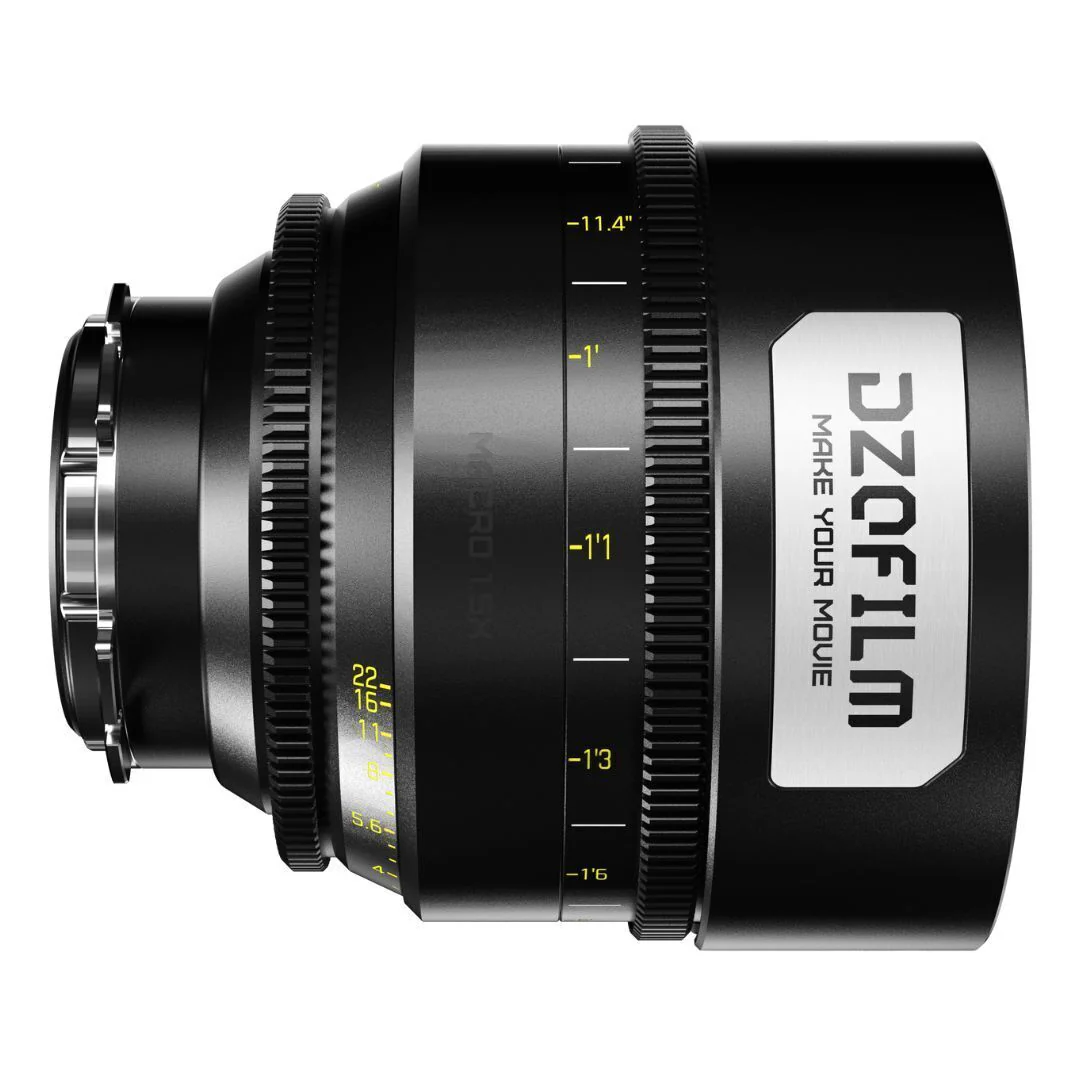 DZOFilm Gnosis 90mm VV T2.8 Macro Cine Lens with 1.5x Magnification (LPL, PL, EF, Black) - Image 3
