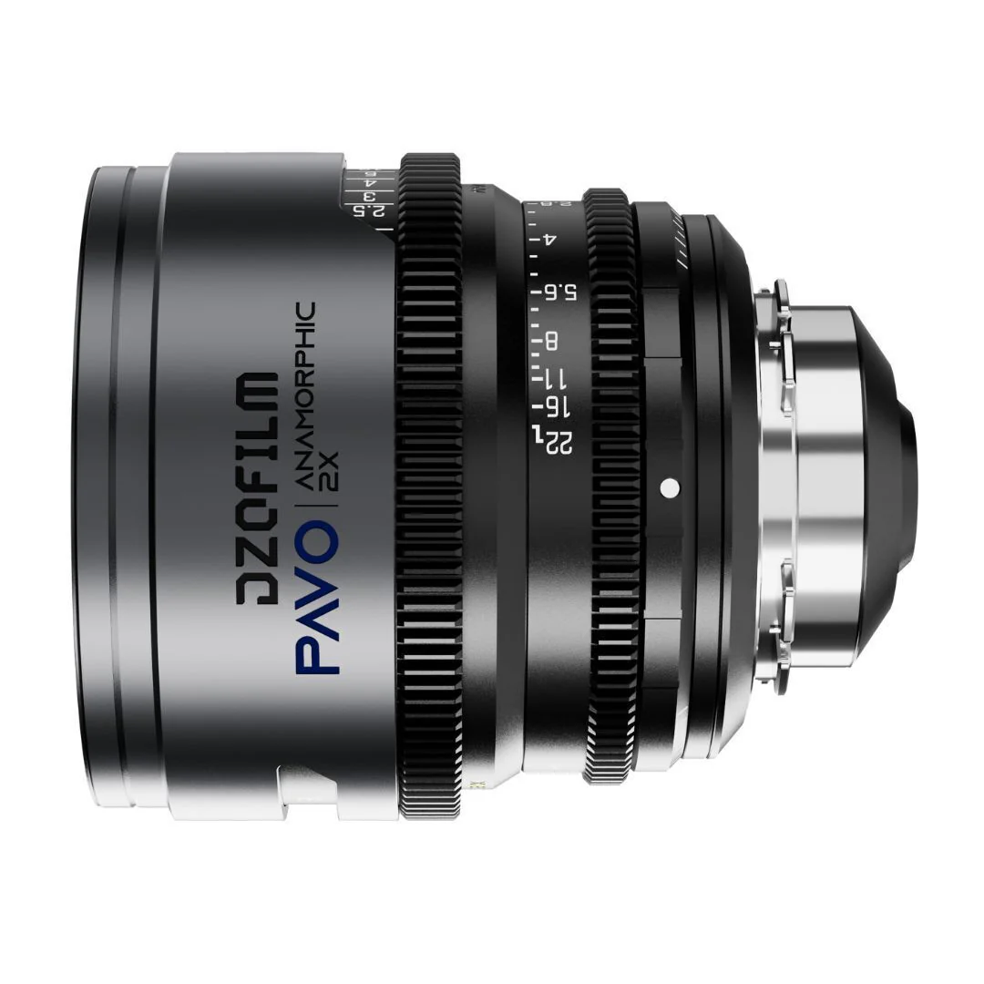 DZOFilm PAVO 28mm Anamorphic 2x T2.1 Blue Coating PL or EF Mount Lens (Space Gray and Black) - Image 3