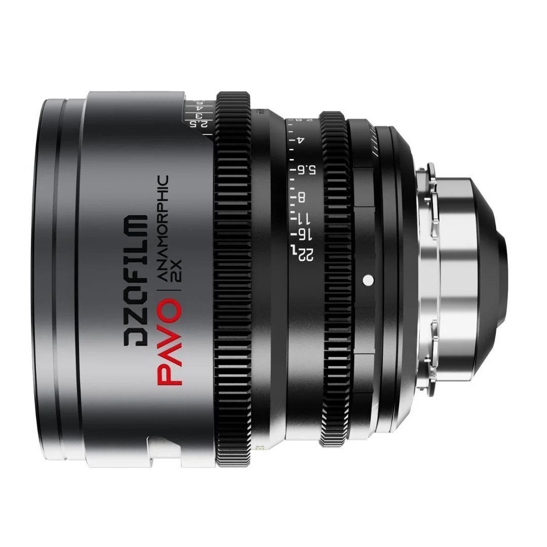 DZOFilm PAVO 28mm Anamorphic 2x T2.1 Neutral Coating PL or EF Mount Lens (Space Gray and Black) - Image 3