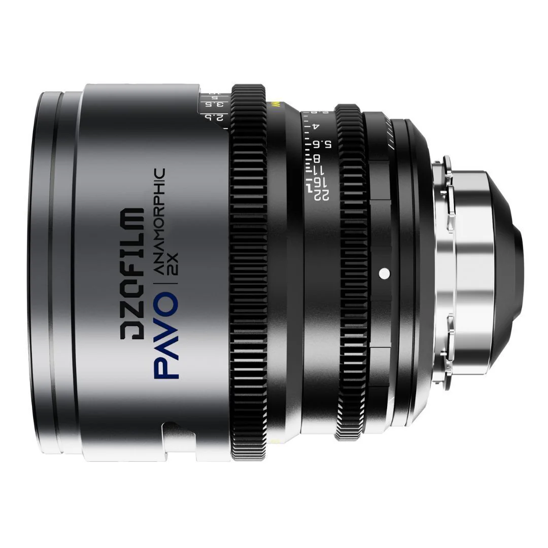 DZOFilm PAVO 32mm Anamorphic 2x T2.1 Blue Coating PL or EF Mount Lens (Space Gray and Black) - Image 3