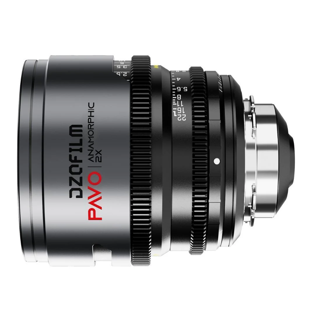 DZOFilm PAVO 32mm Anamorphic 2x T2.1 Neutral Coating PL or EF Mount Lens (Space Gray and Black) - Image 3