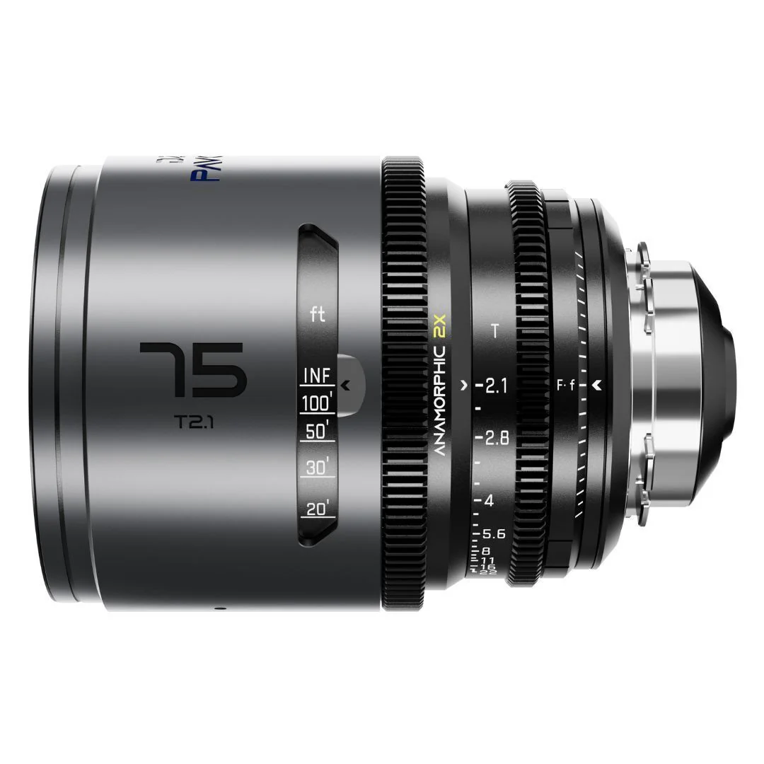 DZOFilm Pavo 2x Anamorphic 6-Lens Set with Blue Coating, PL or EF Mount (Space Gray and Black) - Image 6