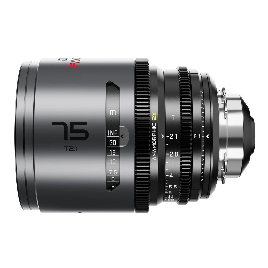 DZOFilm Pavo 2x Anamorphic 6-Lens Set with Neutral Coating, PL or EF Mount (Space Gray and Black) - Image 6