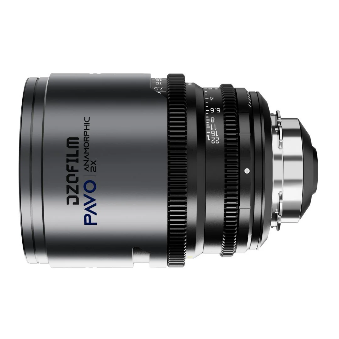 DZOFilm Pavo 75mm T2.1 2x Anamorphic Lens with PL or EF Mount (Space Gray and Black) - Image 4