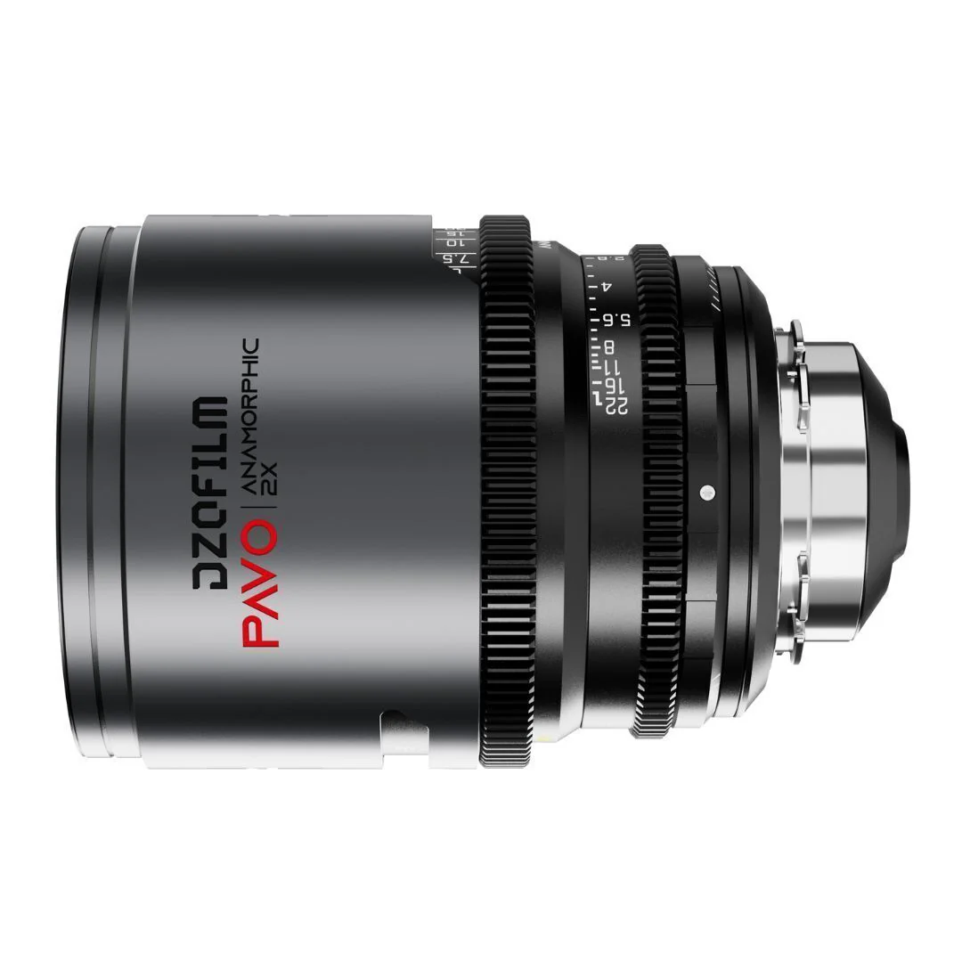 DZOFilm Pavo 75mm T2.1 2x Anamorphic Lens with PL or EF Mount (Space Gray and Black) - Image 4