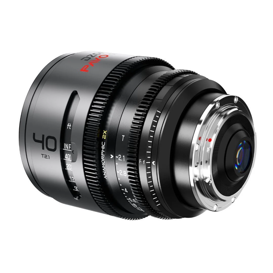 DZOFilm Pavo 2x Anamorphic T2.1 3-Lens Set with Neutral Coating (Space Gray and Black) - Image 6